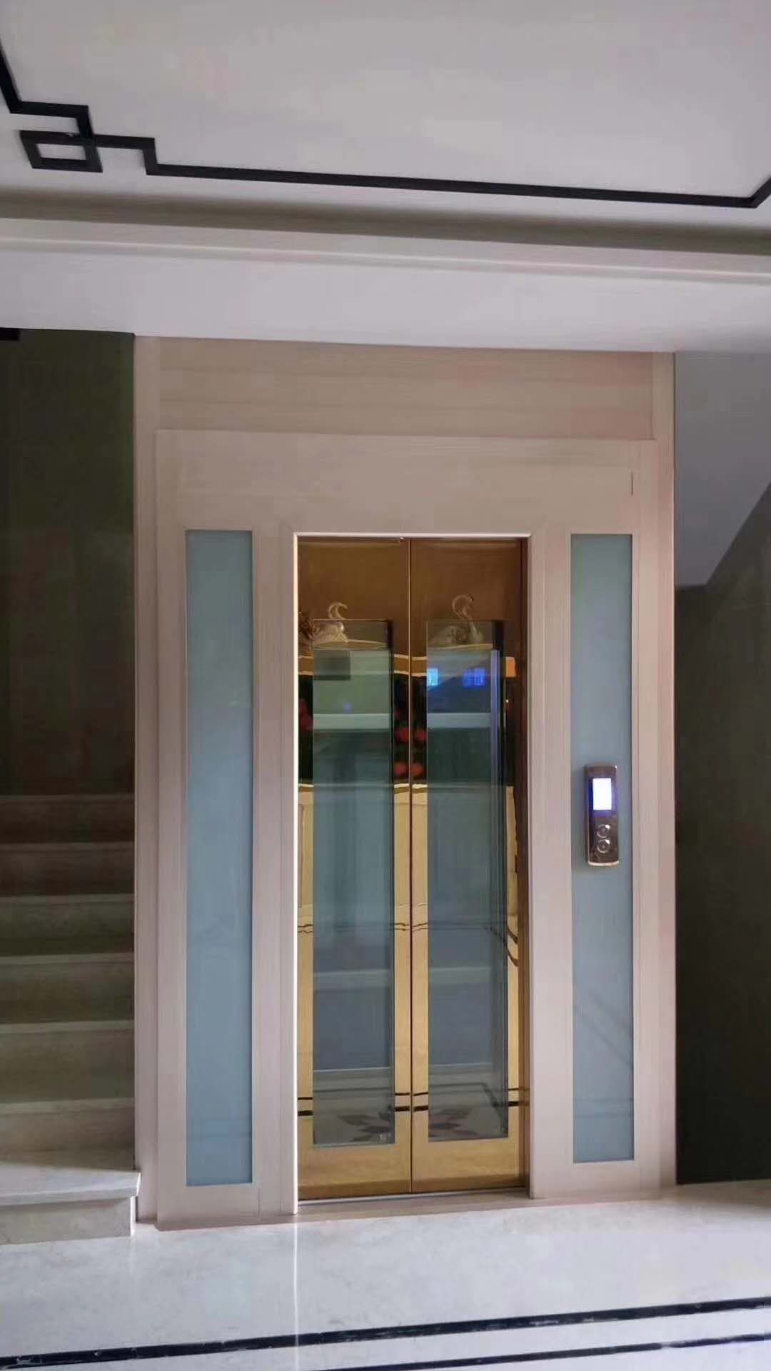 定制别墅家用电梯二层三层四层五层小型电梯无基坑复式跃层电梯
