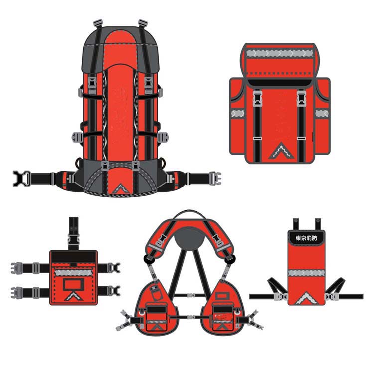 TP-4 72小时救援携行背包系统 睡袋 防潮垫