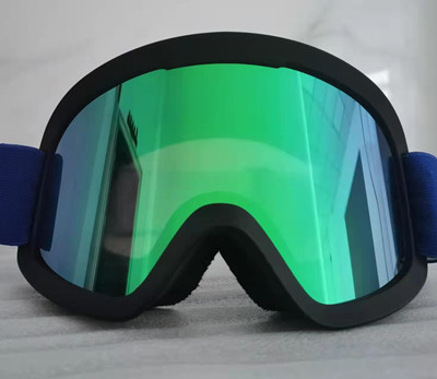 正东滑雪镜PC球面大视野双层防雾抗冲击可调节松紧带滑雪护目镜